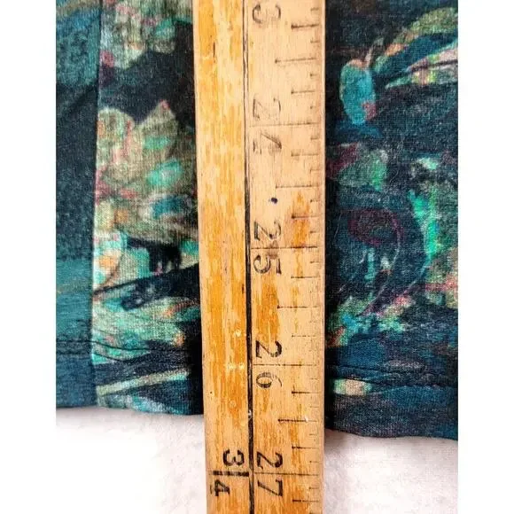 Soft Surroundings Del Bosque Starry Night Tunic Top Woman's Size PL Beaded - Picture 8 of 8